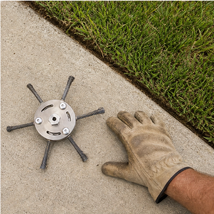 Steelbriar – 6-Arm Steel Wire Trimmer Head, Tool-Free Fit for Most Trimmers + 50% OFF