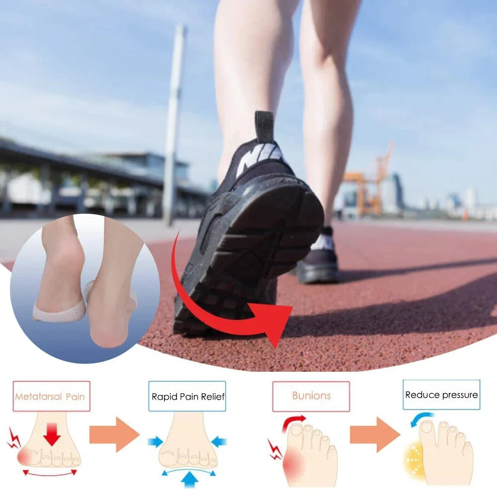 Cloudstep – Breathable Soft Gel Toe Support Pads for All-Day Walking Comfort + 50% OFF