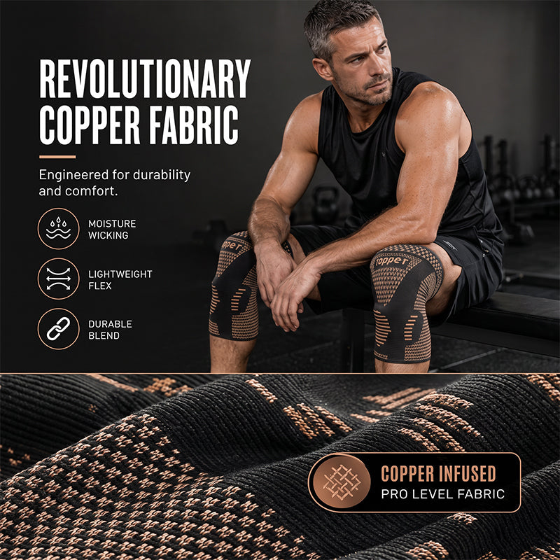 Stridewell – Breathable Full-Leg Compression Sleeves with Anti-Slip Grip Band + 50% OFF
