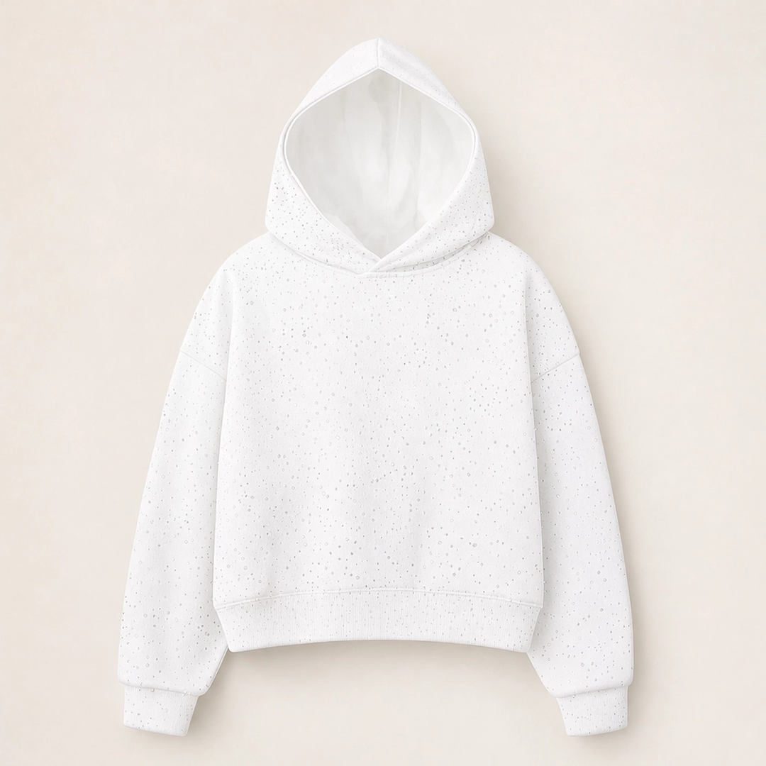 Duskglow – Rhinestone Sparkle Oversized Unisex Hoodie + 50% OFF