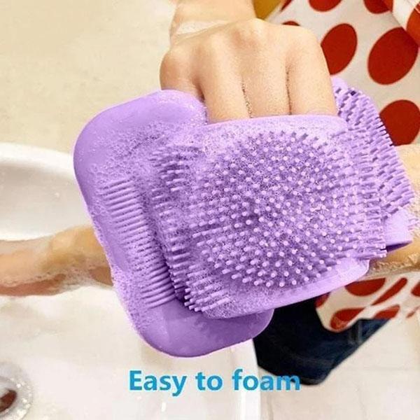 Verglow – Dual-Sided Silicone Back Scrubber &amp; Body Massage Strap + 50% OFF
