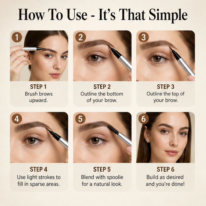 Sablé – Ultra-Fine 0.014mm Waterproof Brow &amp; Eyeliner Pen + BUY 1 PICK 1