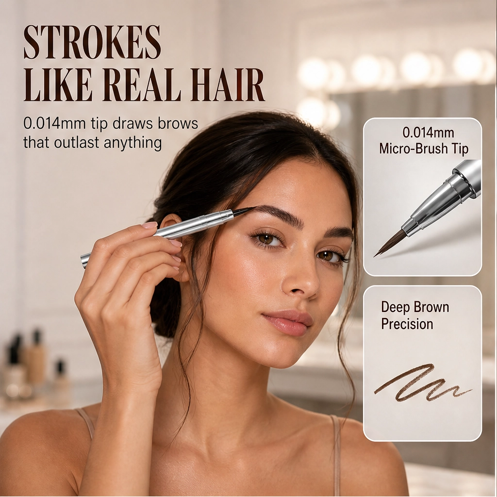Wispé – 0.014mm Ultra-Fine Waterproof Brow &amp; Eyeliner Pen + BUY 1 PICK 1