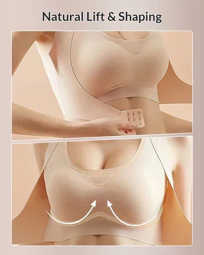Arcelle – Front-Closure Cross-Back Wireless Posture Bra + 50% OFF