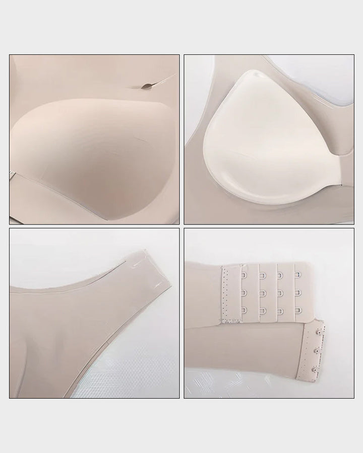 Arcelle – Front-Closure Cross-Back Wireless Posture Bra + 50% OFF