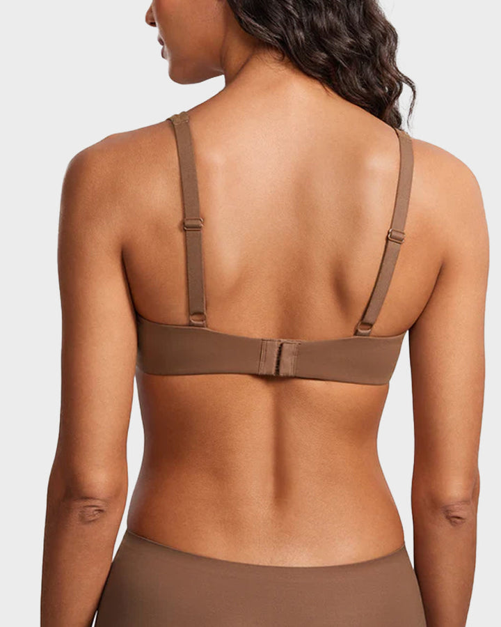 Suede™ – Buttery-Soft Seamless Unlined Underwire Balconette Bra + 50% OFF