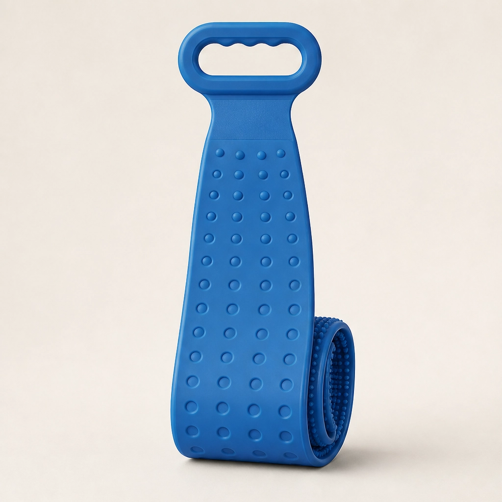 Verglow – Dual-Sided Silicone Back Scrubber &amp; Body Massage Strap + 50% OFF