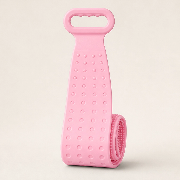 Verglow – Dual-Sided Silicone Back Scrubber &amp; Body Massage Strap + 50% OFF