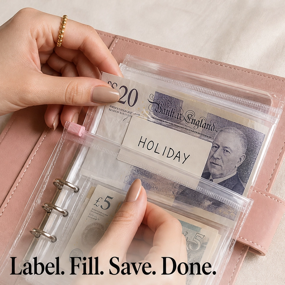 Mintfold – 100 Envelope Money Saving Challenge Binder with Cash Pockets + 50% OFF