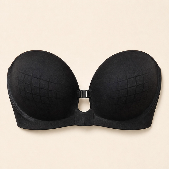 Sevelle – Seamless Front-Closure Strapless Bra with Adjustable Straps  + 1+1 FREE