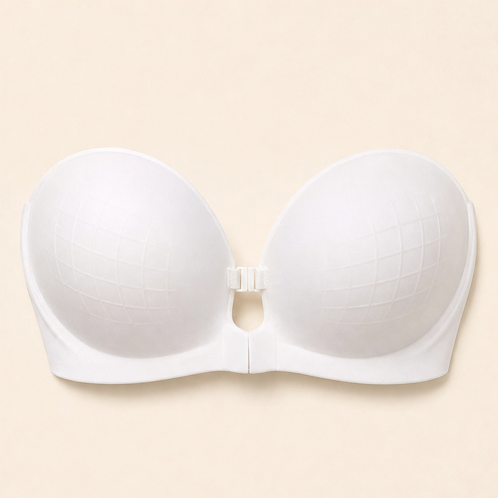Sevelle – Seamless Front-Closure Strapless Bra with Adjustable Straps  + 1+1 FREE