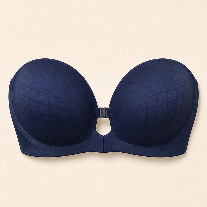 Sevelle – Seamless Front-Closure Strapless Bra with Adjustable Straps  + 1+1 FREE