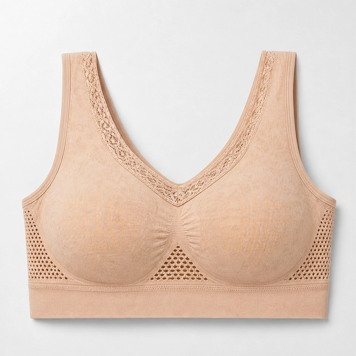 Velora – Wireless Seamless Lifting Comfort Bra with Wide Support Straps + 1+1 FREE