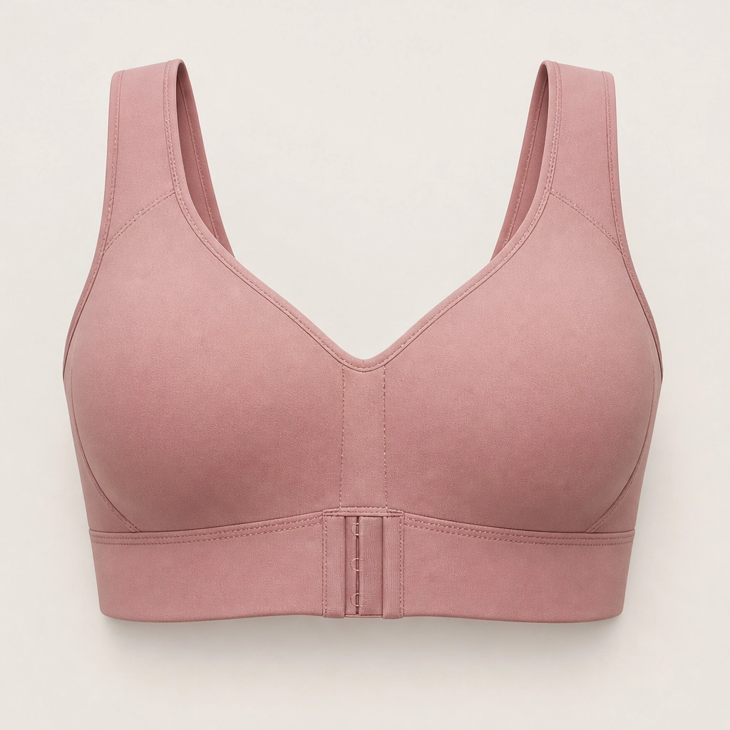 Arcelle – Front-Closure Cross-Back Wireless Posture Bra + 50% OFF