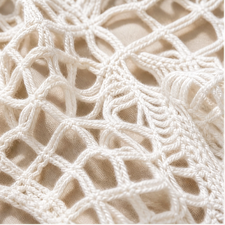 Marisole – Boho Crochet Tassel Beach Cover-Up + 50% OFF