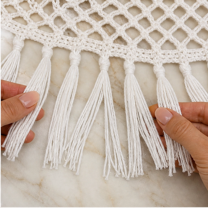 Marisole – Boho Crochet Tassel Beach Cover-Up + 50% OFF