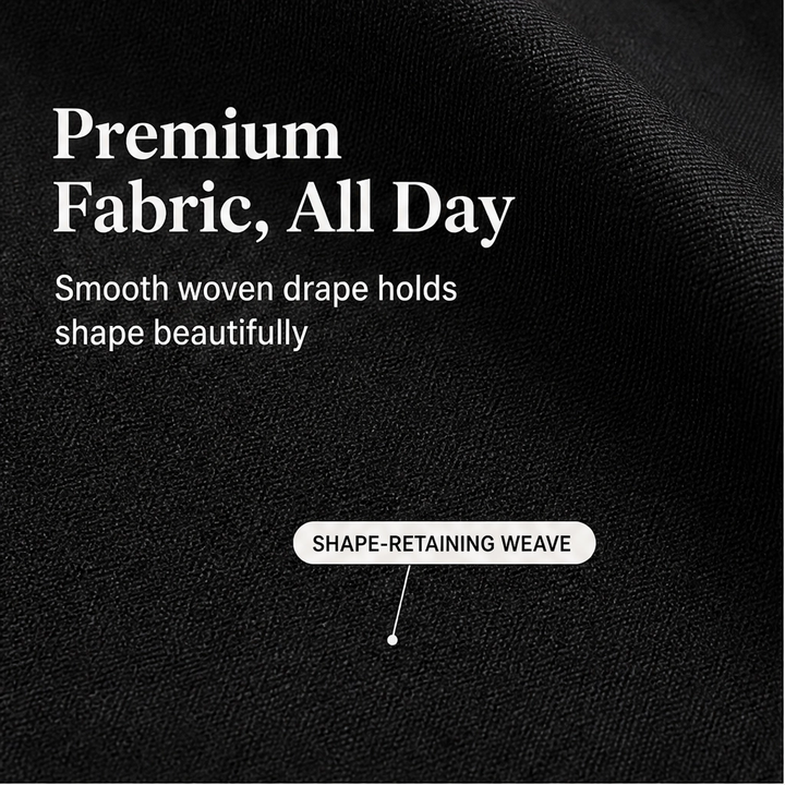 Soline – High-Waist Pleated Tailored Bermuda Shorts + 50% OFF