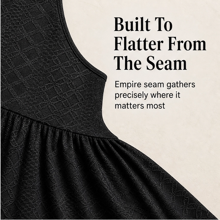 Sway – Eyelet Peplum V-Neck Sleeveless Tank Top + 50% OFF