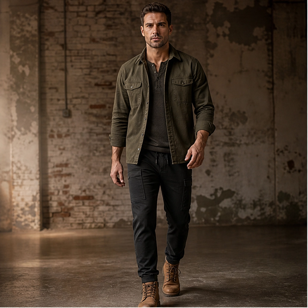 Ridgeline – High-Stretch 6-Pocket Cargo Joggers + 50% OFF