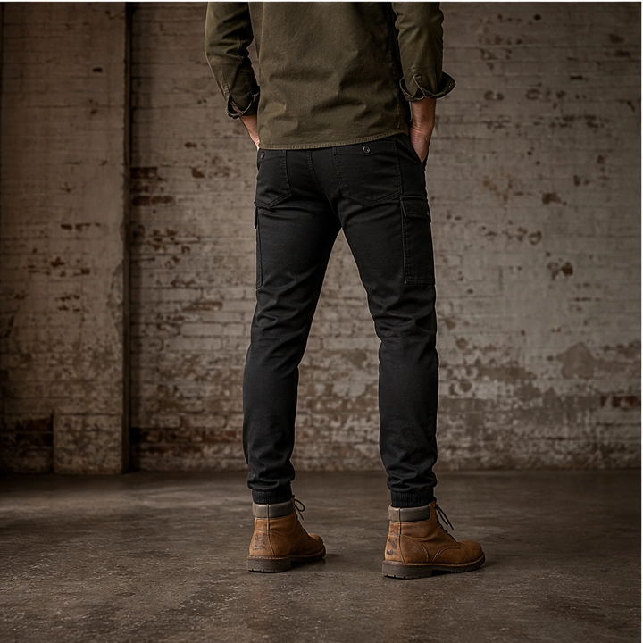 Ridgeline – High-Stretch 6-Pocket Cargo Joggers + 50% OFF