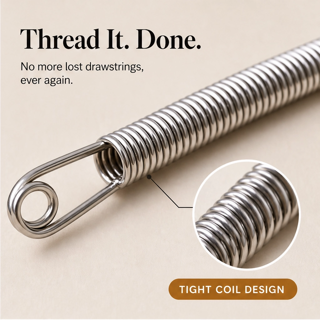Loopwright – Flexible Spring Drawstring Threader Tool + 50% OFF