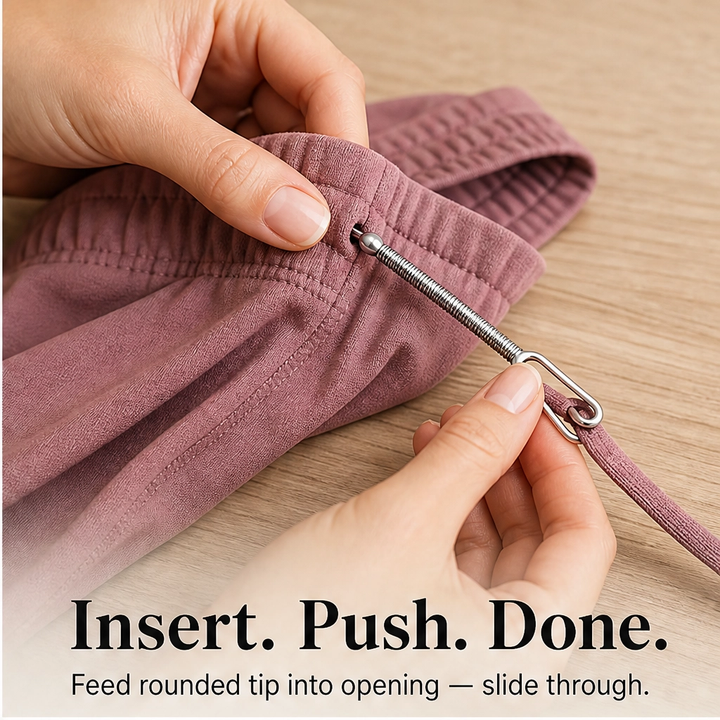 Loopwright – Flexible Spring Drawstring Threader Tool + 50% OFF