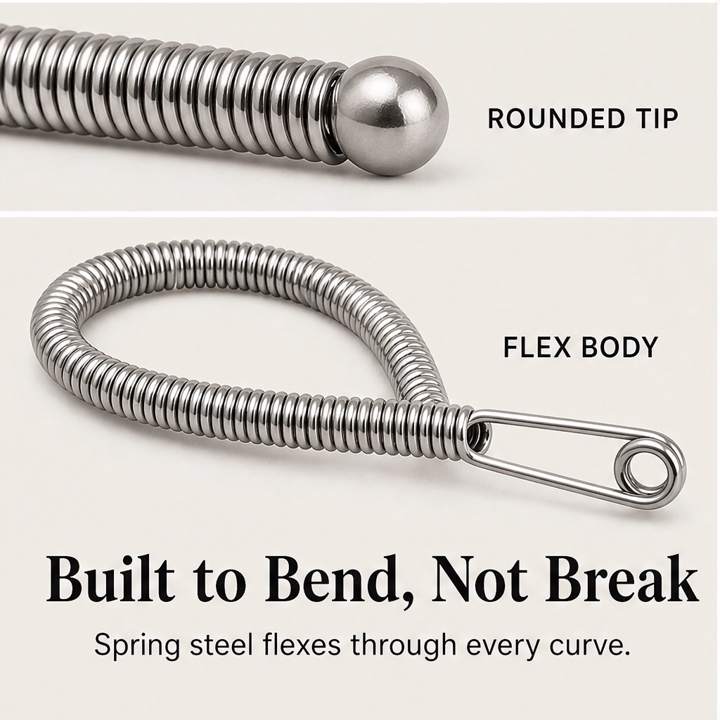 Loopwright – Flexible Spring Drawstring Threader Tool + 50% OFF