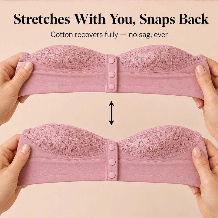 Calla – Wireless Front-Button Full-Support Comfort Bra + 1+1 FREE