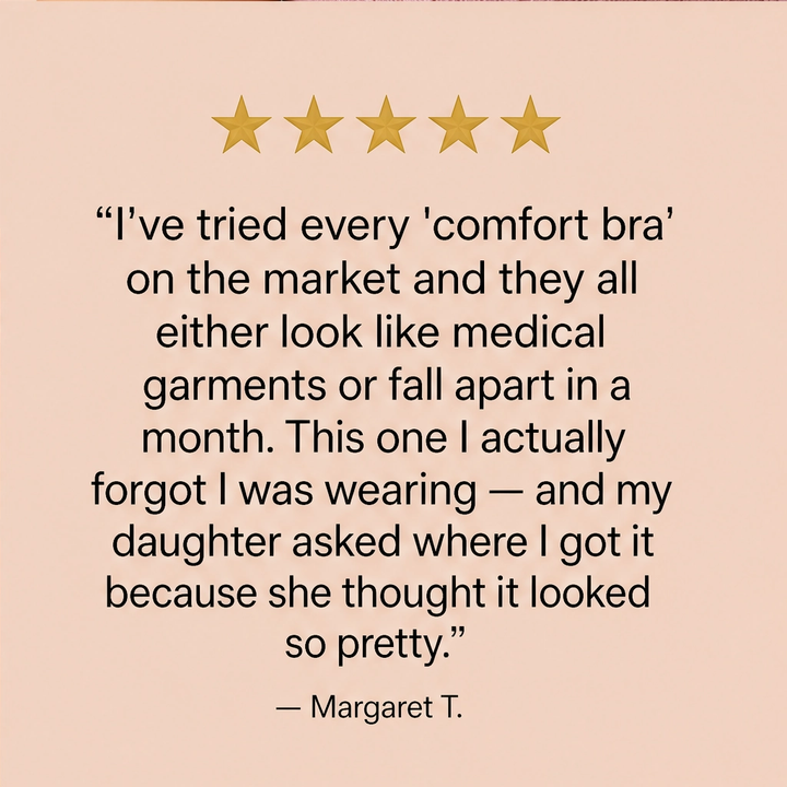 Calla – Wireless Front-Button Full-Support Comfort Bra + 1+1 FREE