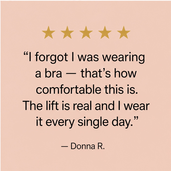 Velora – Wireless Seamless Lifting Comfort Bra with Wide Support Straps + 1+1 FREE