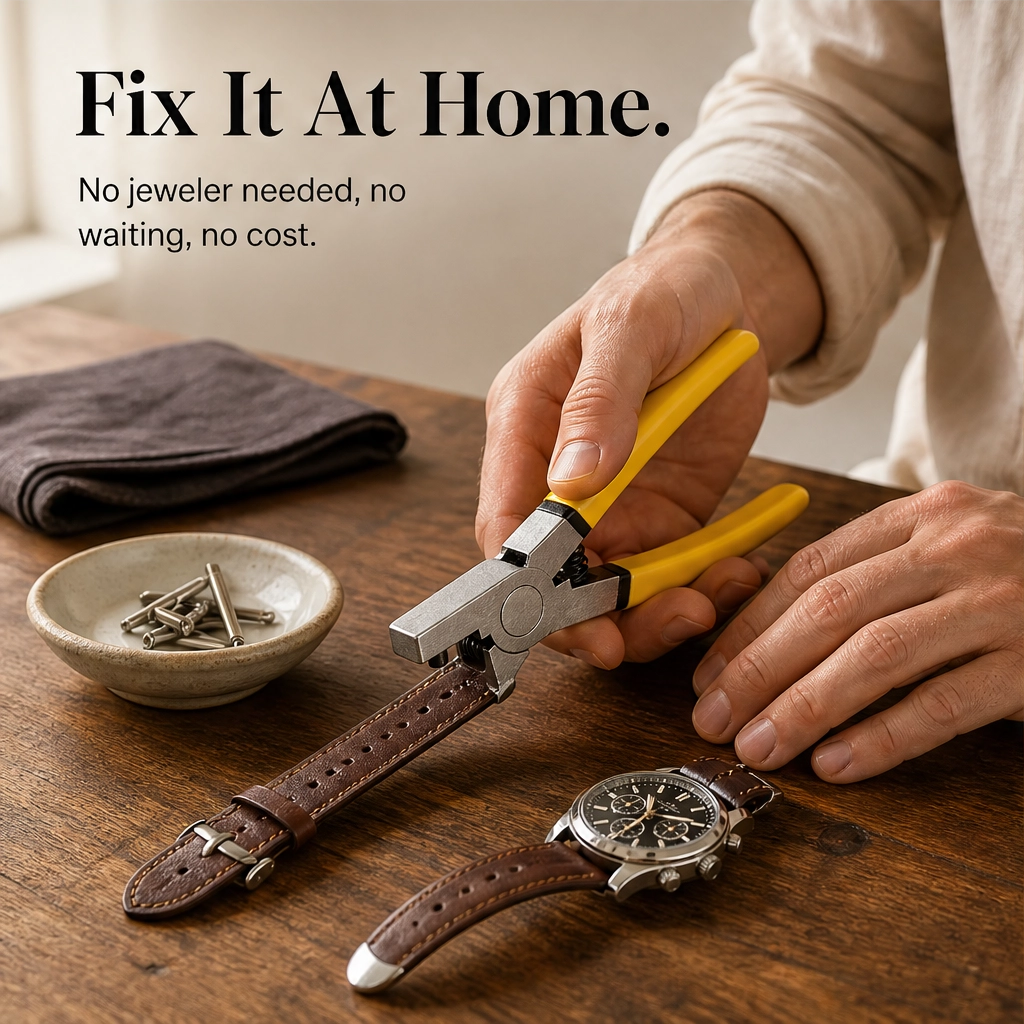 Punchwell – Portable Leather Hole Punch Plier for Watch Straps, Belts &amp; Shoes + 50% OFF