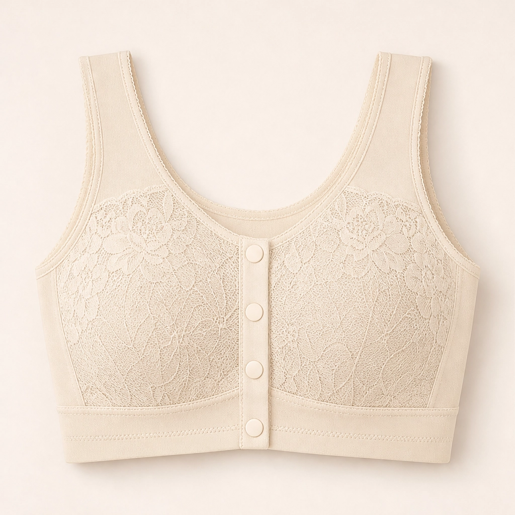 Calla – Wireless Front-Button Full-Support Comfort Bra + 1+1 FREE
