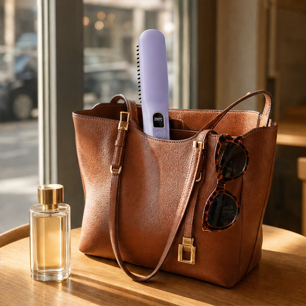 Lustre – Cordless Heated Straightening Comb with Ionic Care &amp; 30-Second Heat-Up + 50% OFF