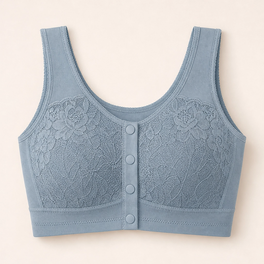 Calla – Wireless Front-Button Full-Support Comfort Bra + 1+1 FREE