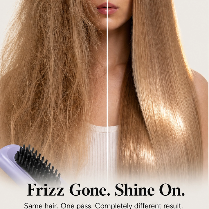 Lustre – Cordless Heated Straightening Comb with Ionic Care &amp; 30-Second Heat-Up + 50% OFF