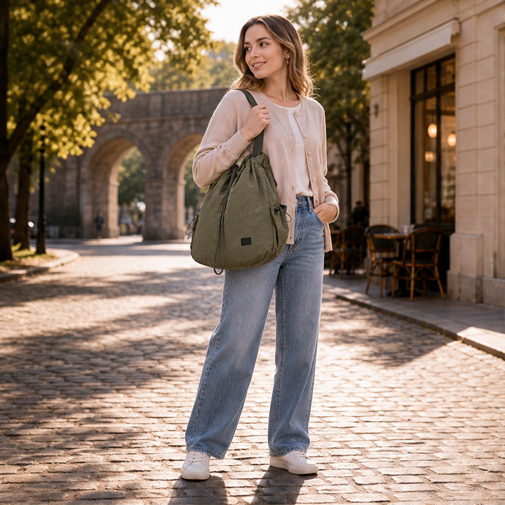 Rovena – 3-Way Convertible Drawstring Tote Backpack + 50% OFF lifestyle