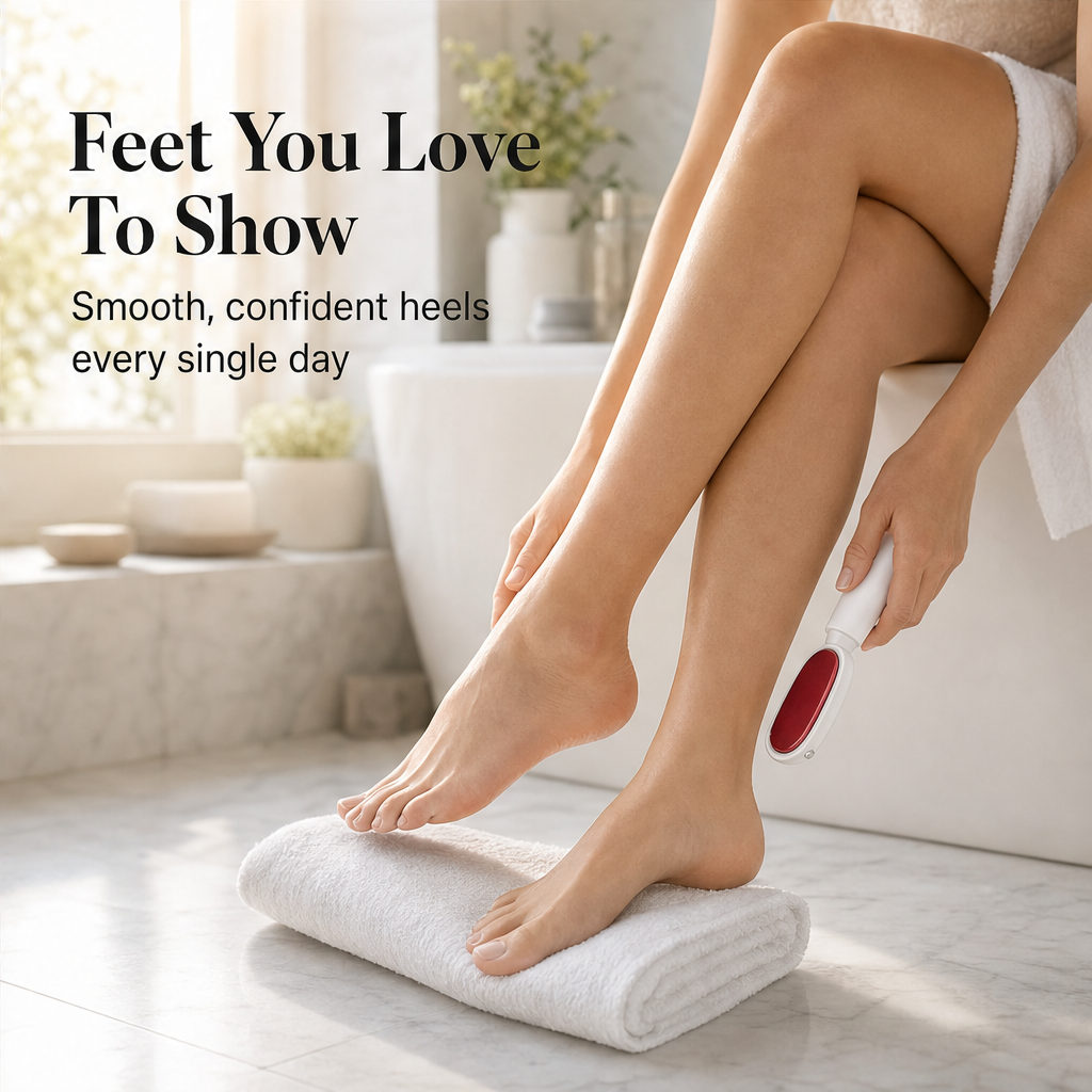 Solvera – Dual-Sided Callus Remover &amp; Foot File + 50% OFF features