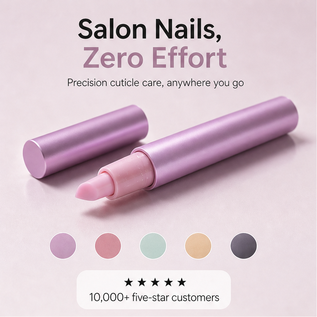 Cuticelle – Precision Cuticle Oil Pen for Soft, Salon-Look Nails + 1+1 FREE features
