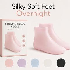 Silkenheel – Overnight Moisturizing Silicone Foot Socks + 1+1 FREE