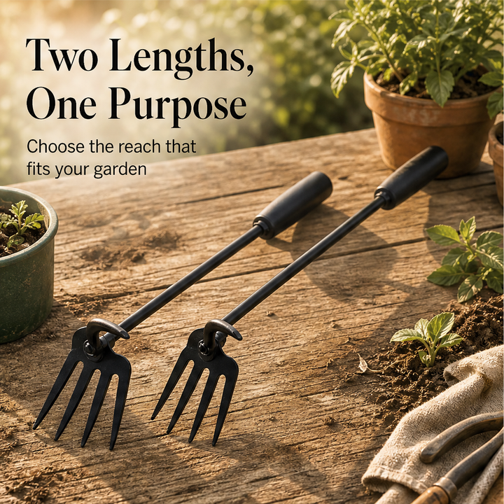 Rootwick – Stand-Up Long-Handle Weed Puller with Claw Fork + 50% OFF detail