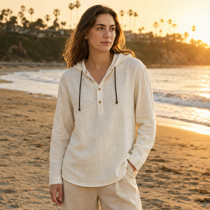 Saltwick – Breathable Hooded Shirt with Adjustable Drawstring for Men + 50% OFF lifestyle