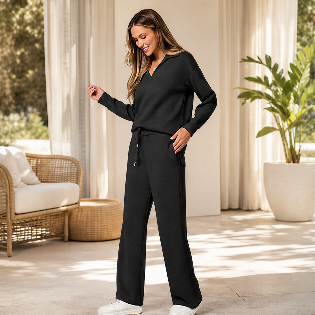 Cloudmere – Slimming V-Neck Cloud-Soft Lounge Set + 50% OFF lifestyle