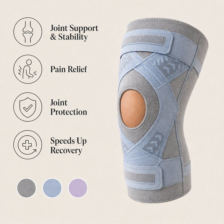 Corestride – Adjustable Open-Patella Knee Support Brace + 50% OFF features