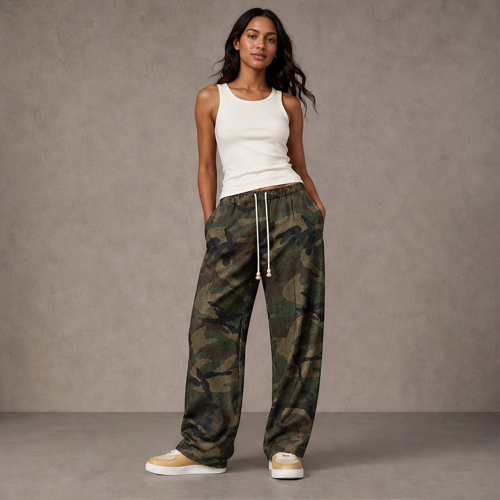 Ridgewick – Relaxed Fit Camouflage Drawstring Pants + 50% OFF lifestyle