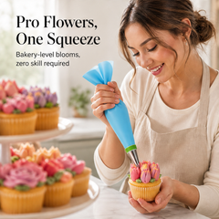 Petalworks – One-Squeeze Russian Piping Tips 27-Piece Baking Set + 50% OFF