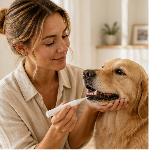 Muttlee – 60-Second Gel Tartar Remover Pen for Dogs &amp; Cats + 50% OFF lifestyle