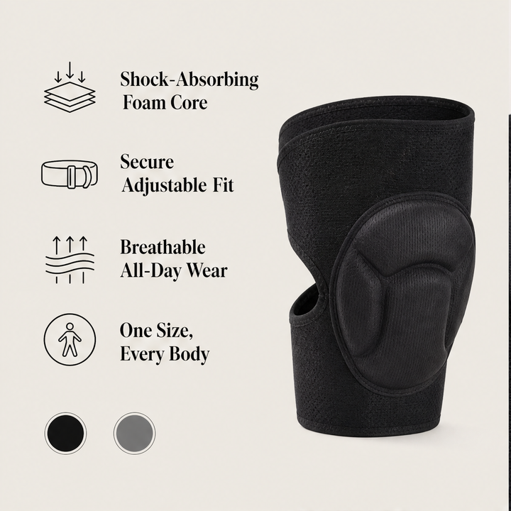 Kneelix – Shock-Absorbing Non-Slip Compression Knee Pads + 50% OFF features