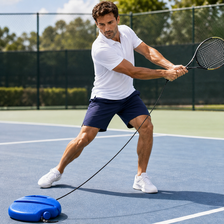 Rallywick – Continuous Ball Return Portable Tennis Rebound Trainer + 50% OFF lifestyle