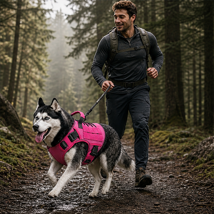 Steadfang – Reinforced Oxford Fabric Dog Harness Vest with Grab Handle + 50% OFF lifestyle