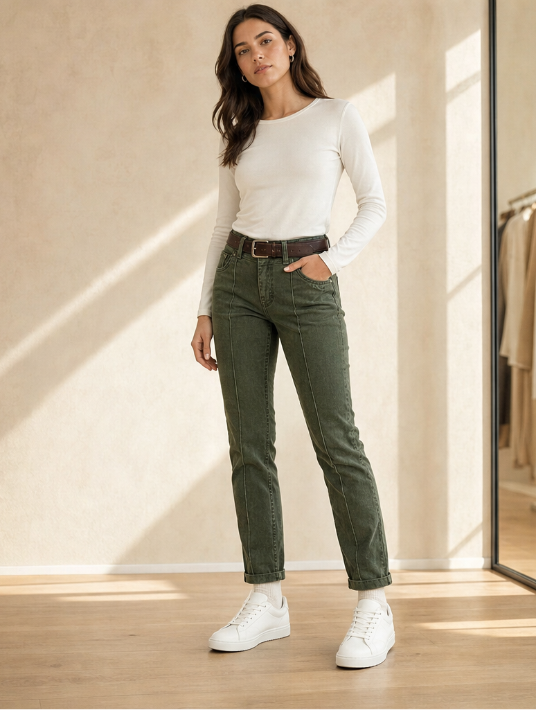 Verdelane – Stretch Slim Fit Corduroy-Style Jeans + 50% OFF lifestyle
